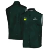 Stars Dark Green Golf Masters Tournament Rolex Quarter-Zip Jacket Style Classic Quarter-Zip Jacket