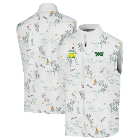 Island Seamless Pattern Golf Masters Tournament Sleeveless Jacket Style Classic Sleeveless Jacket