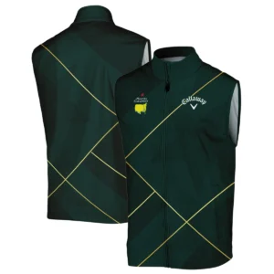 Golf Sport Dark Green Green Masters Tournament Callaway Quarter-Zip Jacket Style Classic Quarter-Zip Jacket