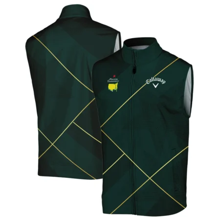 Golf Sport Dark Green Green Masters Tournament Callaway Sleeveless Jacket Style Classic Sleeveless Jacket