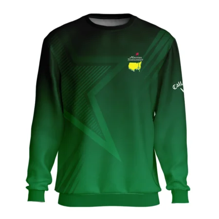 Masters Tournament Callaway Star Dark Green Pattern Unisex Sweatshirt Style Classic Sweatshirt