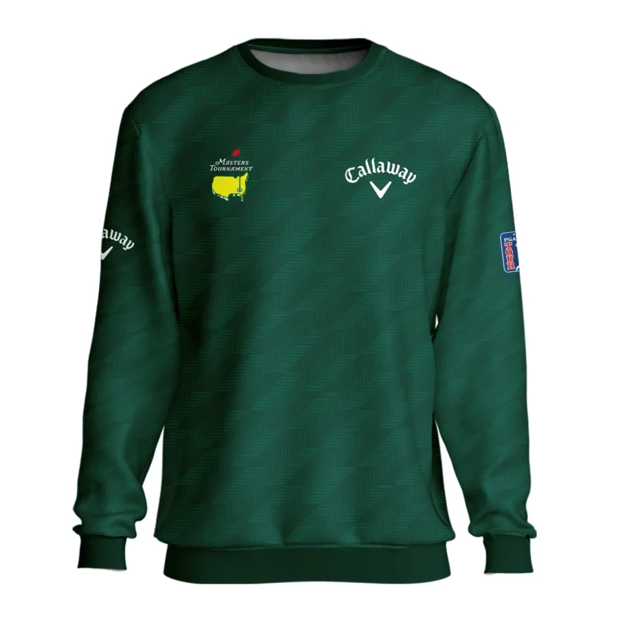 Masters Tournament Callaway Star Dark Green Pattern Unisex Sweatshirt Style Classic Sweatshirt