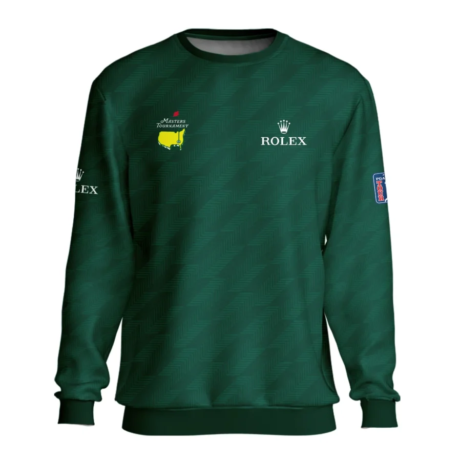 Masters Tournament Rolex Star Dark Green Pattern Unisex Sweatshirt Style Classic Sweatshirt