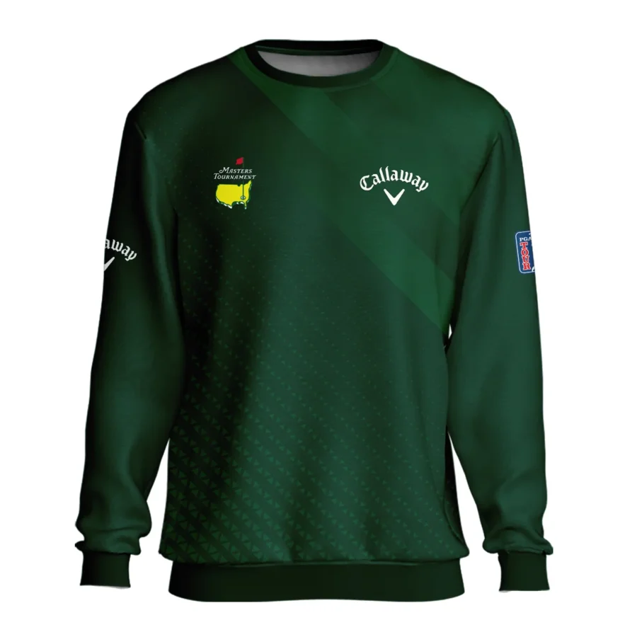 Callaway Gradient Dark Green Abstract Pattern Masters Tournament Unisex Sweatshirt Style Classic Sweatshirt