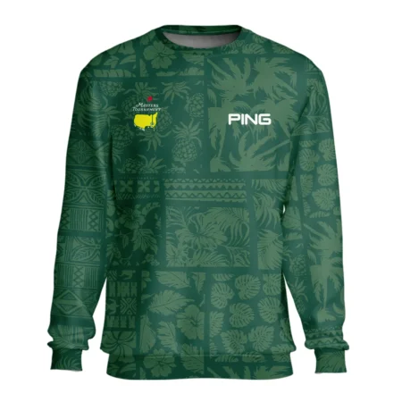 Masters Tournament Ping Hawaiian Style Fabric Patchwork Unisex Sweatshirt Style Classic Sweatshirt