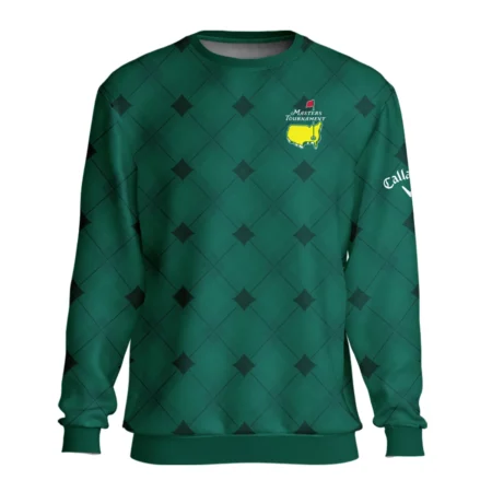 Golf Masters Tournament Green Argyle Pattern Callaway Unisex Sweatshirt Style Classic Sweatshirt