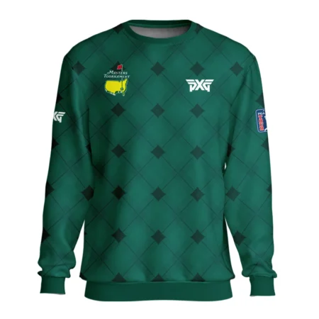 Golf Masters Tournament Green Argyle Pattern Unisex Sweatshirt Style Classic Sweatshirt