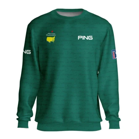 Golf Pattern Cup Green Masters Tournament Ping Unisex Sweatshirt Style Classic Sweatshirt