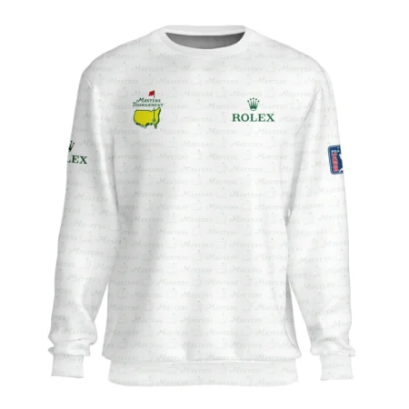 Golf Pattern Cup White Mix Green Masters Tournament Rolex Hawaiian Shirt Style Classic Oversized Hawaiian Shirt