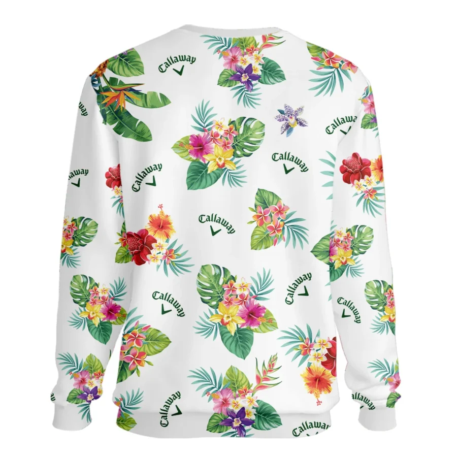 Callaway Hawaiian Flower Unisex Sweatshirt Style Classic Sweatshirt