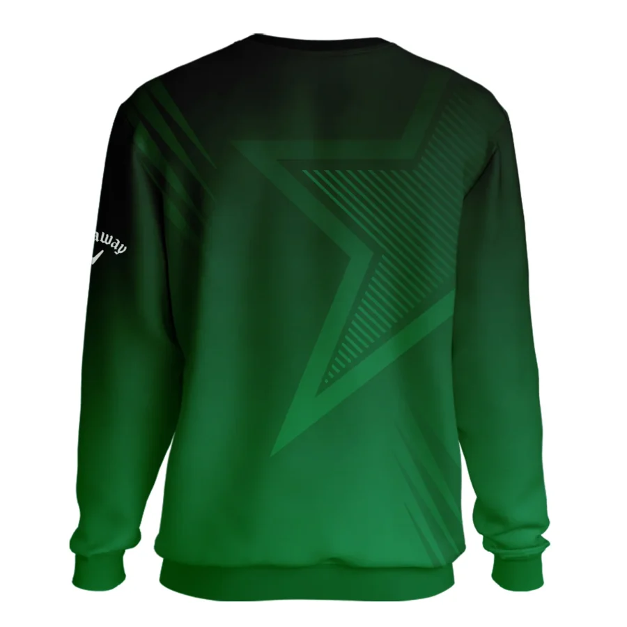 Masters Tournament Callaway Star Dark Green Pattern Unisex Sweatshirt Style Classic Sweatshirt