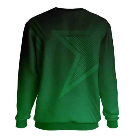 Masters Tournament Star Dark Green Pattern Unisex Sweatshirt Style Classic Sweatshirt