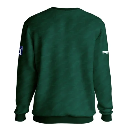 Masters Tournament Ping Star Dark Green Pattern Unisex Sweatshirt Style Classic Sweatshirt