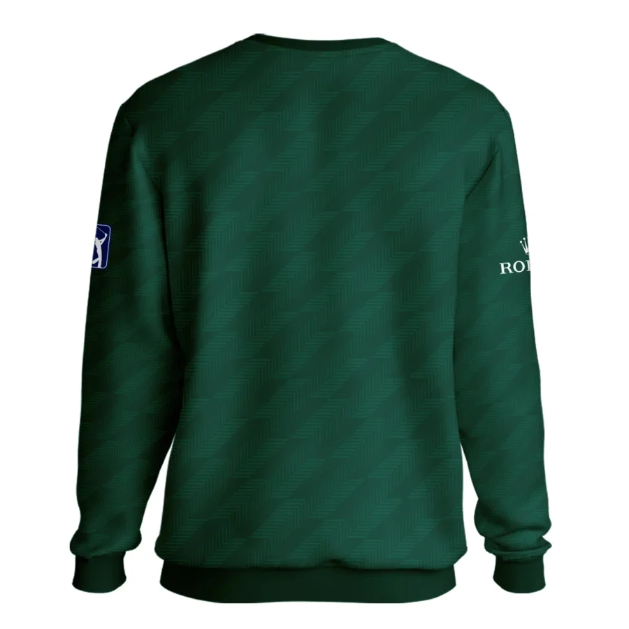 Masters Tournament Rolex Star Dark Green Pattern Unisex Sweatshirt Style Classic Sweatshirt