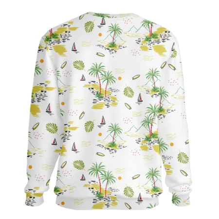 Callaway Landscape With Palm Trees Beach And Oceann Masters Tournament Unisex Sweatshirt Style Classic Sweatshirt