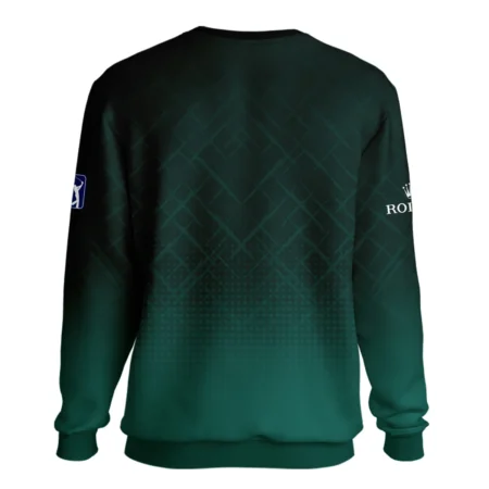 Rolex Masters Tournament Sport Jersey Pattern Dark Green Unisex Sweatshirt Style Classic Sweatshirt