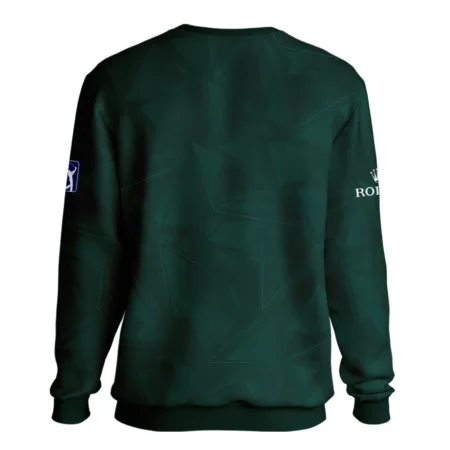 Dark Green Abstract Sport Masters Tournament Rolex Unisex Sweatshirt Style Classic Sweatshirt