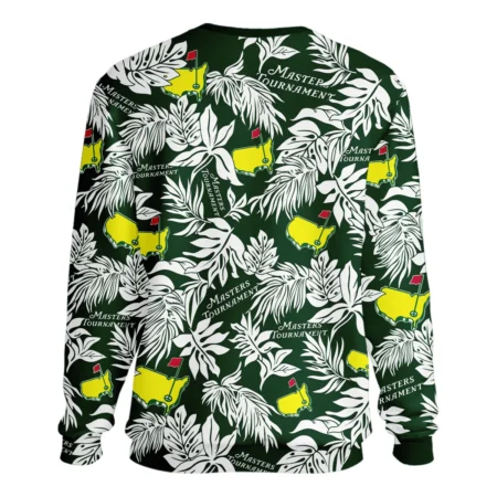 Hawaiian Tropical Leaves Pattern Golf Masters Tournament Unisex Sweatshirt Style Classic Sweatshirt