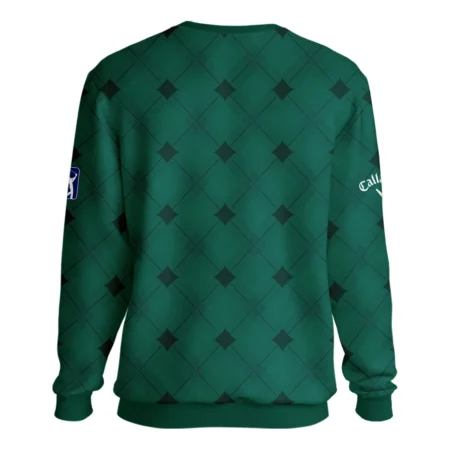 Golf Masters Tournament Green Argyle Pattern Callaway Unisex Sweatshirt Style Classic Sweatshirt