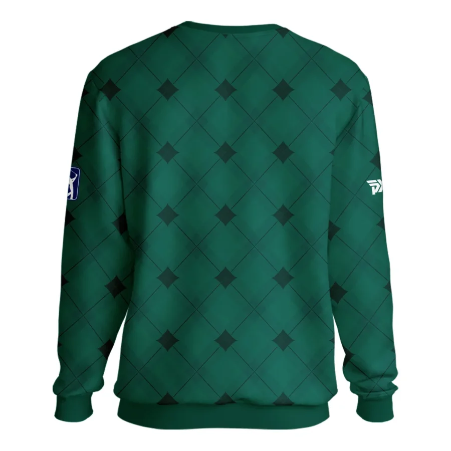 Golf Masters Tournament Green Argyle Pattern Unisex Sweatshirt Style Classic Sweatshirt