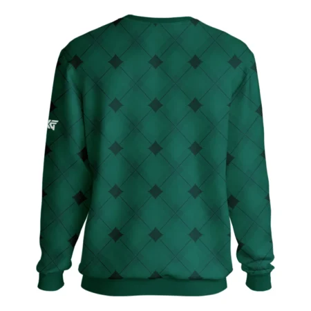 Golf Masters Tournament Green Argyle Pattern Unisex Sweatshirt Style Classic Sweatshirt