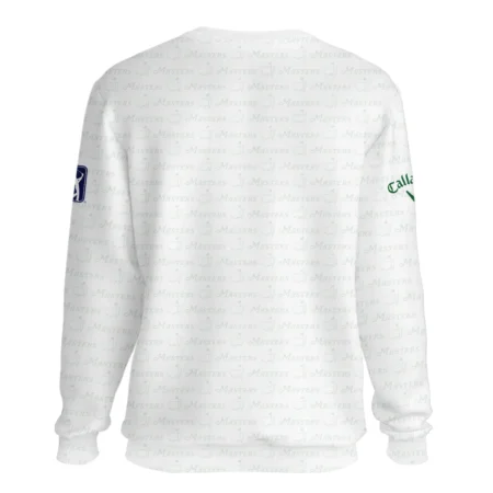 Golf Pattern Cup White Mix Green Masters Tournament Callaway Unisex Sweatshirt Style Classic Sweatshirt