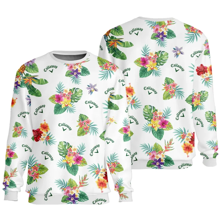 Callaway Hawaiian Flower Unisex Sweatshirt Style Classic Sweatshirt