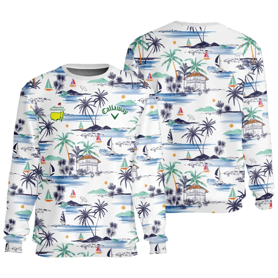 Artistic Seamless Summer Island Pattern Masters Tournament Callaway Unisex Sweatshirt Style Classic Sweatshirt