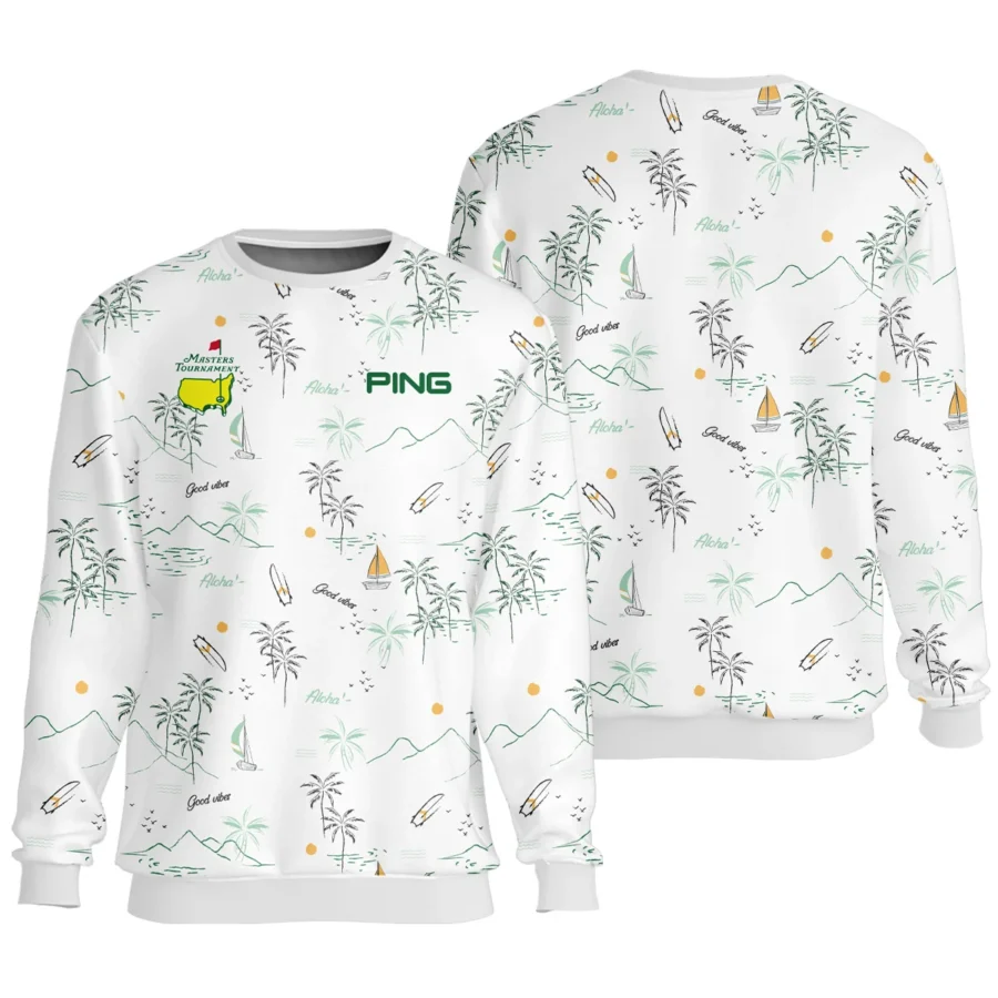 Island Seamless Pattern Golf Masters Tournament Ping Unisex Sweatshirt Style Classic Sweatshirt