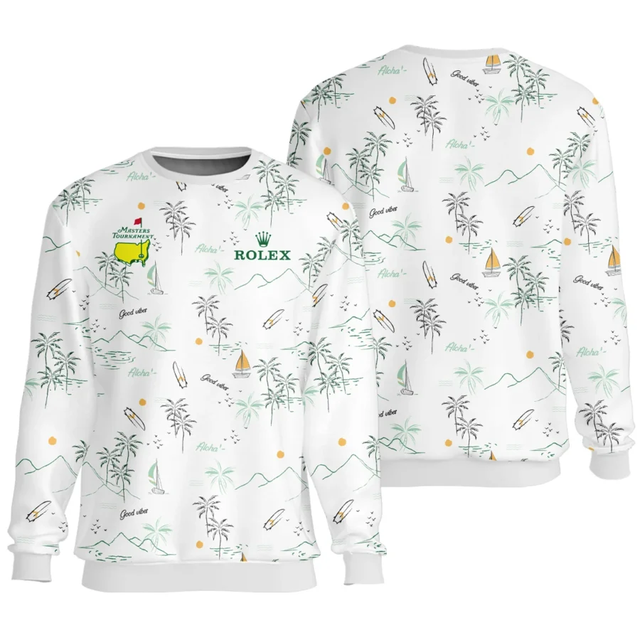 Island Seamless Pattern Golf Masters Tournament Rolex Unisex Sweatshirt Style Classic Sweatshirt