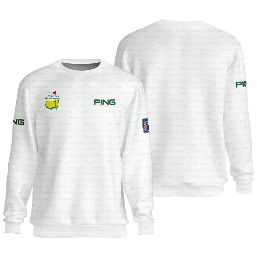 Golf Pattern Cup White Mix Green Masters Tournament Ping Unisex Sweatshirt Style Classic Sweatshirt