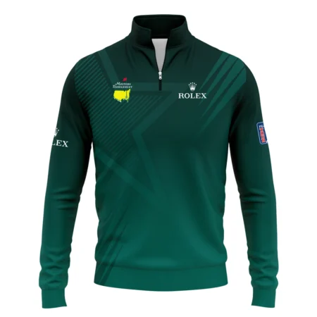 Sports Ping Masters Tournament Bomber Jacket Star Pattern Dark Green Gradient Golf Quarter-Zip Jacket Style Classic Quarter-Zip Jacket