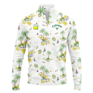 Callaway Landscape With Palm Trees Beach And Oceann Masters Tournament Sleeveless Jacket Style Classic Sleeveless Jacket