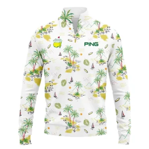 Ping Landscape With Palm Trees Beach And Oceann Masters Tournament Sleeveless Jacket Style Classic Sleeveless Jacket