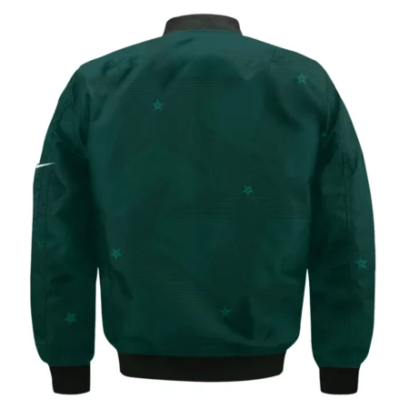 Stars Dark Green Golf Masters Tournament Nike Bomber Jacket Style Classic Bomber Jacket