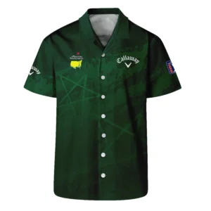 Stars Gradient Dark Green Grunge Pattern Masters Tournament Callaway Bomber Jacket Style Classic Bomber Jacket