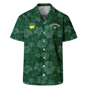 Masters Tournament Callaway Tileable Seamless Hawaiian Pattern Bomber Jacket Style Classic Bomber Jacket