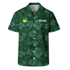 Masters Tournament Ping Tileable Seamless Hawaiian Pattern Bomber Jacket Style Classic Bomber Jacket