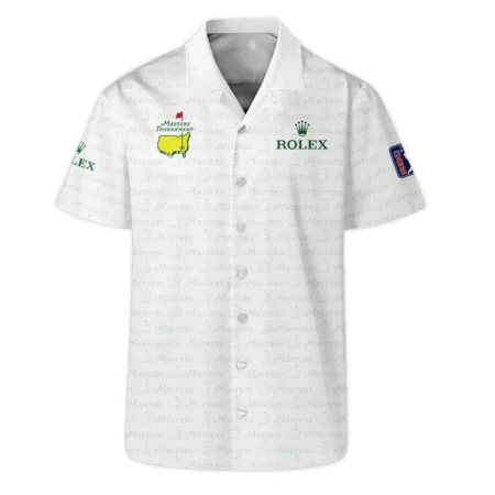 Golf Pattern Cup White Mix Green Masters Tournament Rolex Zipper Hoodie Shirt Style Classic Zipper Hoodie Shirt