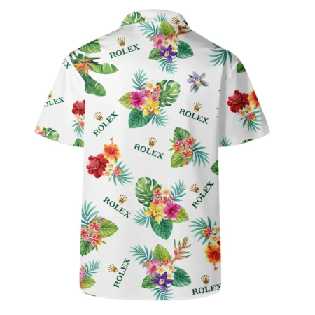 Rolex Hawaiian Flower Hawaiian Shirt Style Classic Oversized Hawaiian Shirt