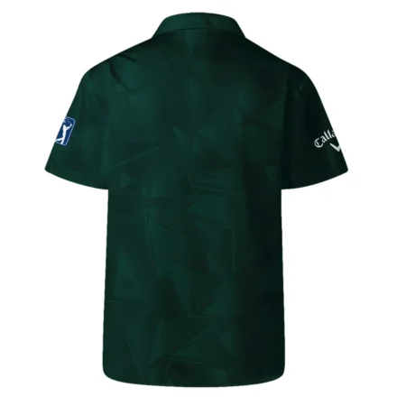 Dark Green Abstract Sport Masters Tournament Callaway Hawaiian Shirt Style Classic Oversized Hawaiian Shirt