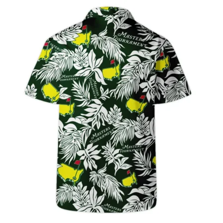 Hawaiian Tropical Leaves Pattern Golf Masters Tournament Hawaiian Shirt Style Classic Oversized Hawaiian Shirt