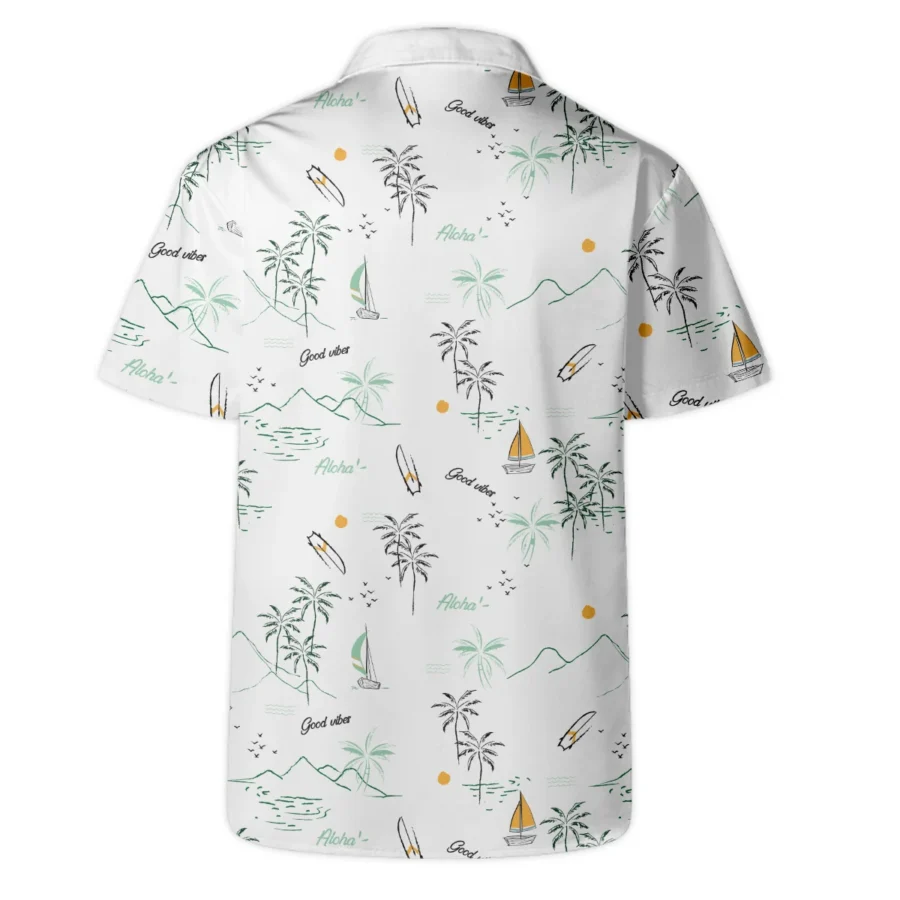 Island Seamless Pattern Golf Masters Tournament Ping Hawaiian Shirt Style Classic Oversized Hawaiian Shirt