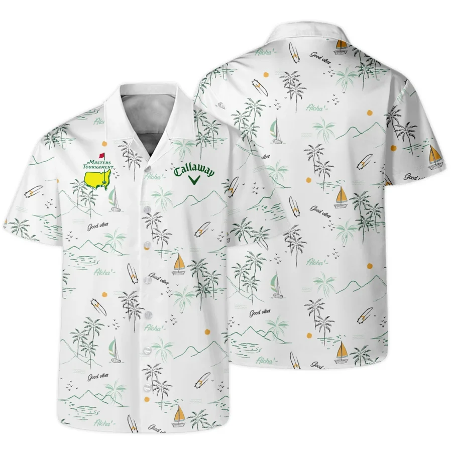 Island Seamless Pattern Golf Masters Tournament Callaway Hawaiian Shirt Style Classic Oversized Hawaiian Shirt