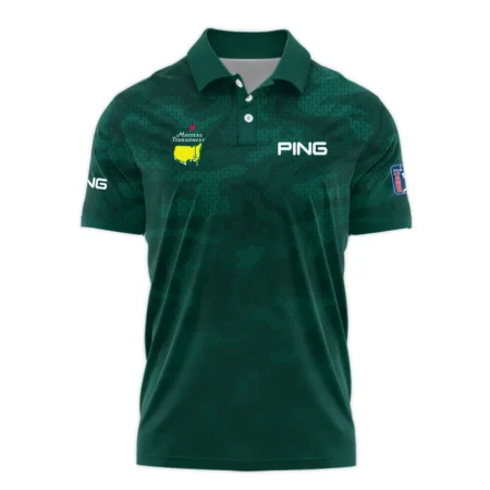 Masters Tournament Ping Camo Sport Green Abstract Polo Shirt Style Classic Polo Shirt For Men