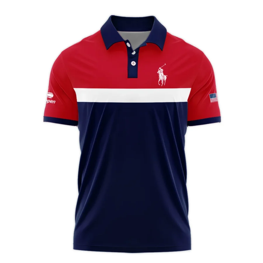 Ralph Lauren Blue Red White Background US Open Tennis Champions Polo ...