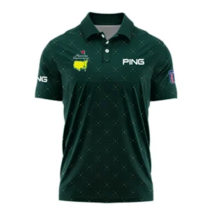 Diamond Shapes With Geometric Pattern Masters Tournament Ping Zipper Polo Shirt Style Classic Zipper Polo Shirt For Men