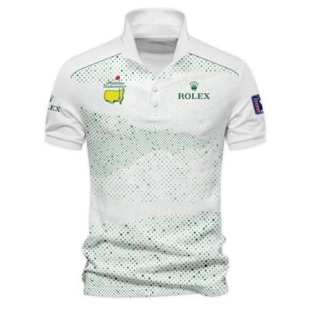 Golf Stye Classic White Mix Green Masters Tournament Rolex Polo Shirt Style Classic Polo Shirt For Men