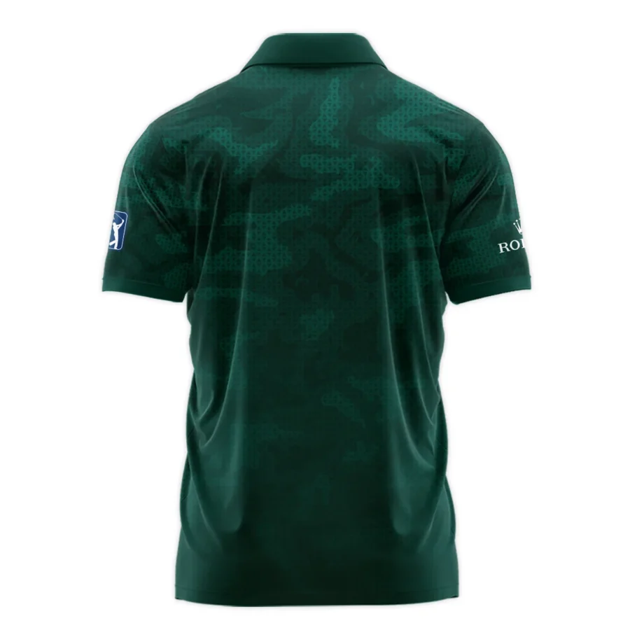 Masters Tournament Rolex Camo Sport Green Abstract Polo Shirt Style Classic Polo Shirt For Men