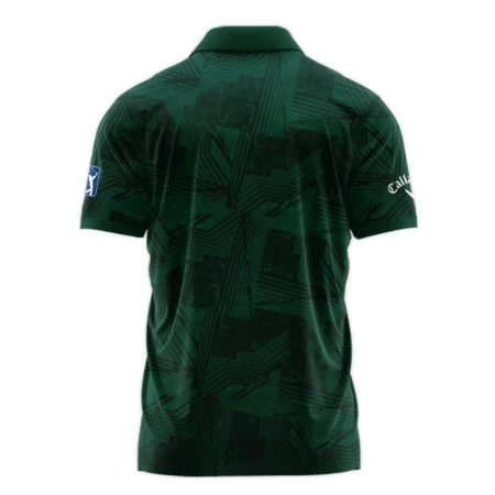 Masters Tournament Callaway Sublimation Sports Dark Green Polo Shirt Style Classic Polo Shirt For Men